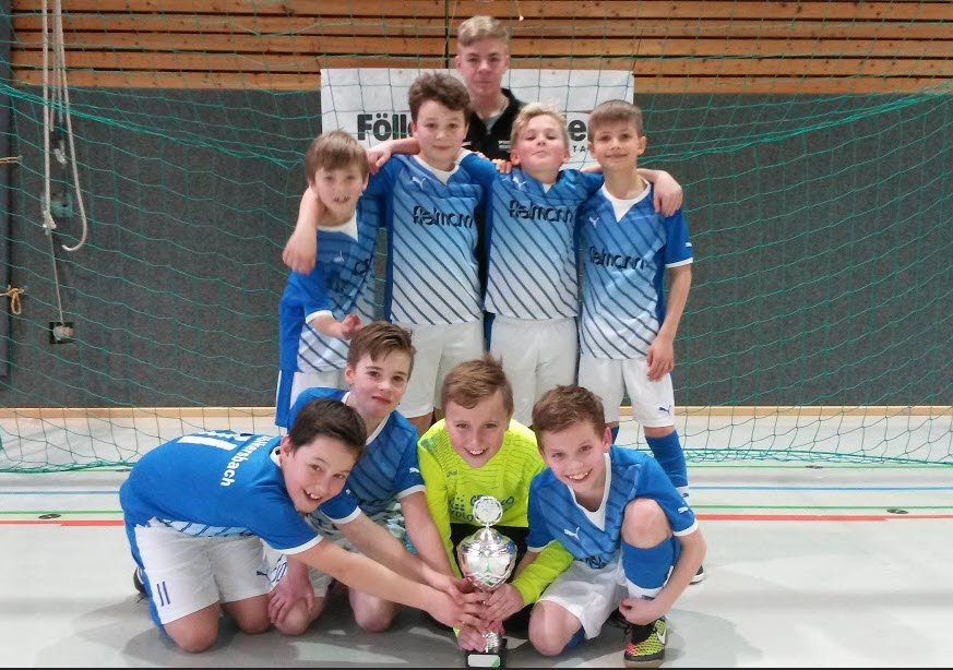 E1-Jugend des SV Völkersbach / SV Burbach erfolgreich am Ende der Hallensaison