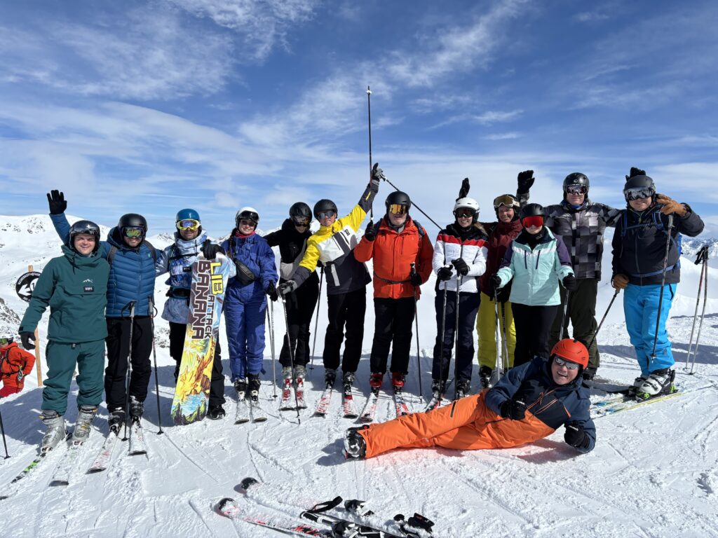 Gruppenbild auf dem Berg