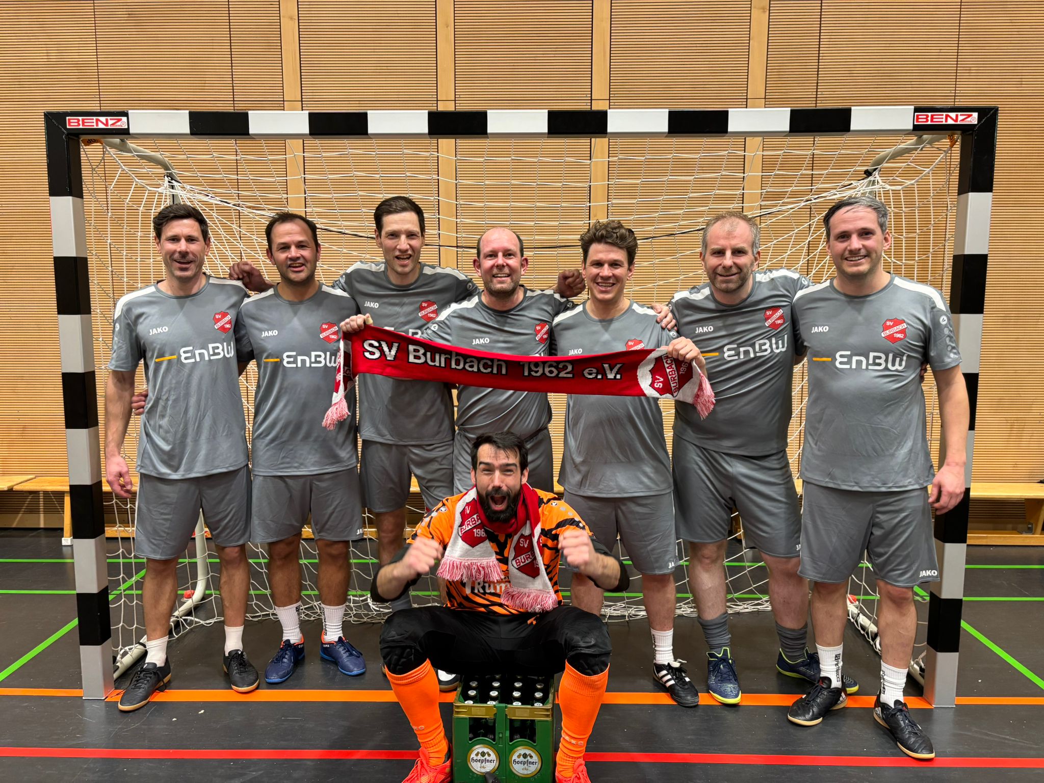 SVB-AH beim Hallencup in Schöllbronn auf dem Siegertreppchen