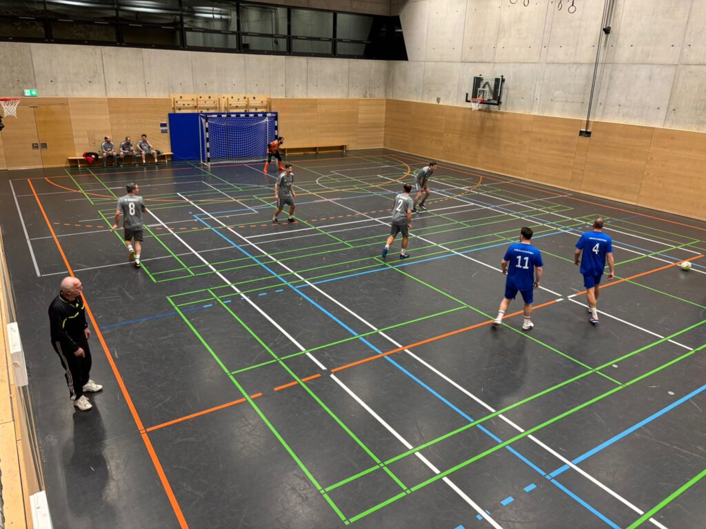 Unsere Mannschaft im Spiel gegen den VfB Grötzingen, Endstand 3:0